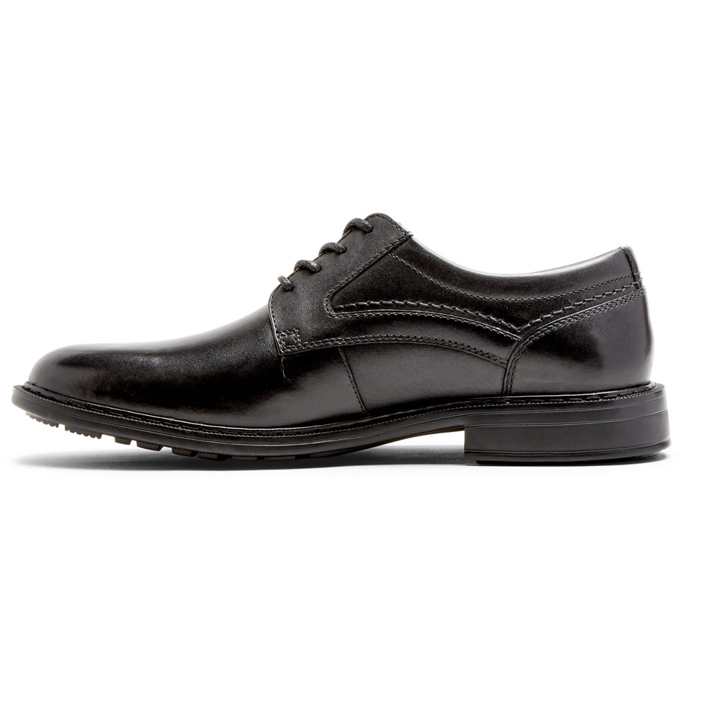 Rockport Oxfords For Mens Black - Parsons Plain Toe - ZC5394016